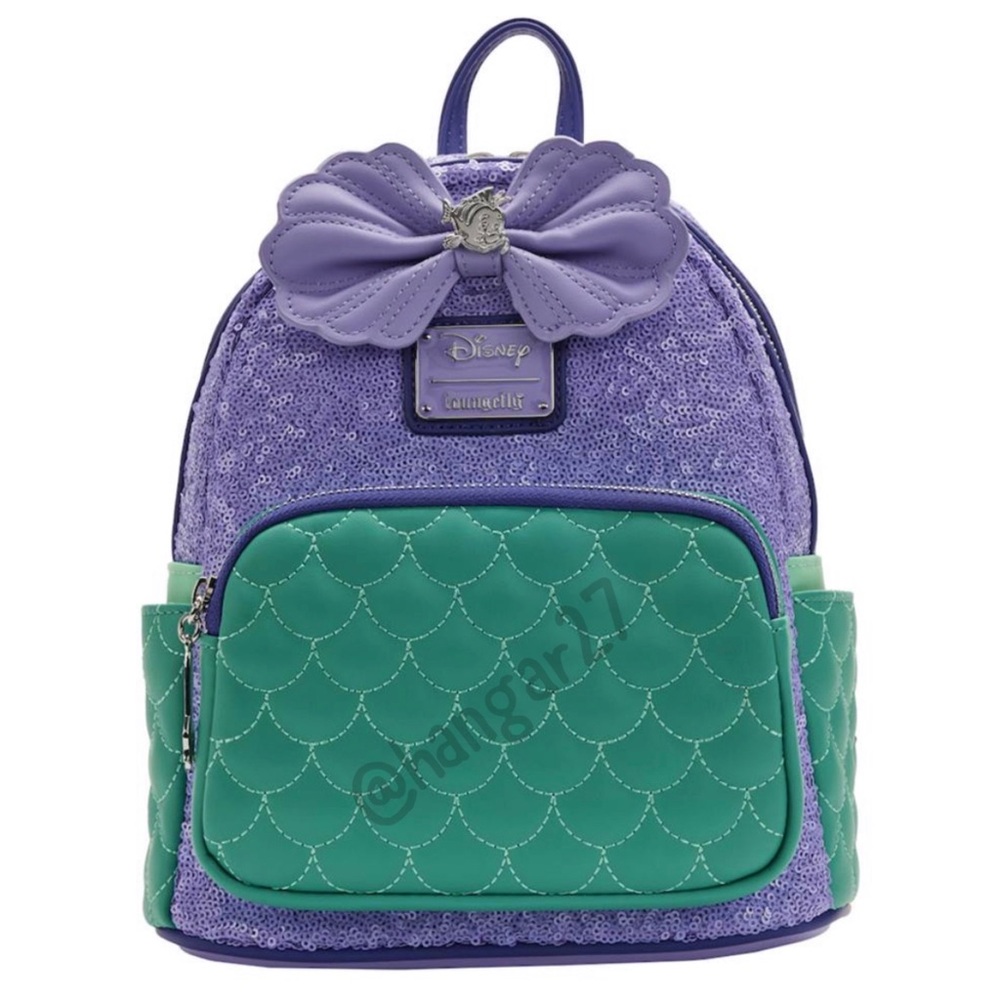 Ariel Sequin Loungefly Backpack